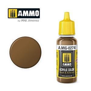 Acrylic paint FS-30118 Marrone Mimetico 1 (Ammo Mig) (17ml) 