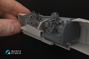 F-4M Phantom FGR.2 3D-Printed & coloured Interior on decal paper (Hasegawa) (with 3D-printed resin parts)