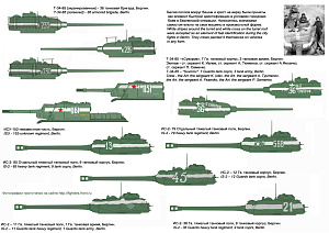 Decal 1/72 Battle for Berlin 45 - whinte band (Colibri Decals)