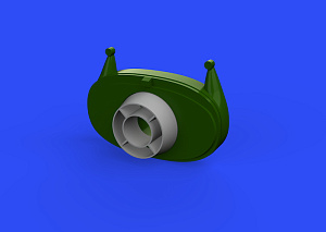 Additions (3D resin printing) 1/48 Hawker Tempest Mk.V intake ring (designed to be used with Eduard kits) 