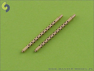 Aircraft guns (brass)  1/48 Browning M2 aircraft .50 caliber (12.7mm) barrels