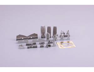 Additions (3D resin printing) 1/72 Supermarine Spitfire LF/HF Mk.IXc (designed to be used with Eduard kits)