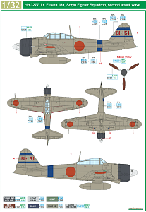 Decal 1/32 TORA TORA TORA! (TAM)