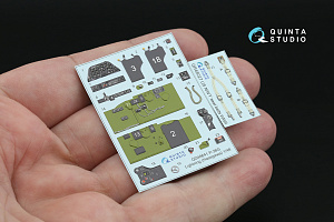 P-38G Lightning 3D-Printed & coloured Interior on decal paper (Hasegawa)