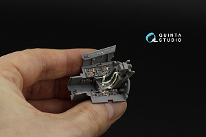 F9F-8 Cougar 3D-Printed & coloured Interior on decal paper (Kitty Hawk)