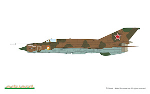 Model kit 1/72 Mikoyan MiG-21bis DUAL COMBO (Eduard kits)