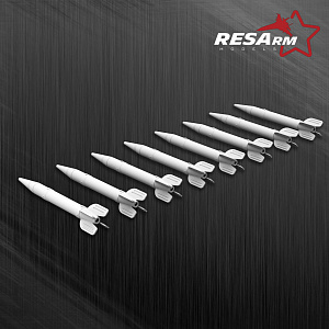 Additions (3D resin printing) 1/48 RBS‑132 Reactive armor‑piercing projectile (RESArm)