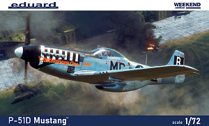 Model kit 1/72 North-American P-51D Mustang  (Weekend Edition) (Eduard kits)