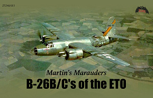 Decal 1/48 Martin B-26B/C Marauders includes....(Zotz)