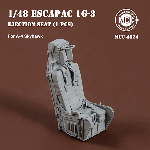Additions (3D resin printing) 1/48 ESCAPAC 1G-3 Ejection Seat for Douglas A-4 Skyhawk (1pcs) 