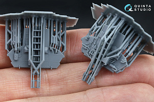 Su-30SM 3D-Printed & coloured Interior on decal paper (Zvezda) (with 3D-printed resin parts)