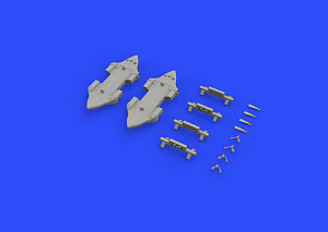 Additions (3D resin printing) 1/48 BRU-57A rack