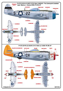 Decal 1/72 Republic P-47D-28-RA Thunderbolt (Kits-World)