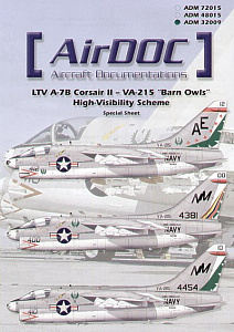 Decal 1/48 LTV A-7B Corsair (3) (Airdoc)