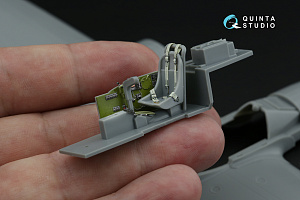 P-38L Lightning 3D-Printed & coloured Interior on decal paper (Hasegawa)