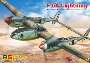 Model kit 1/72 Lockheed F-5A Lightning (RS Models)