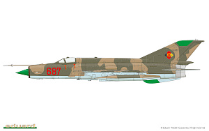 Model kit 1/48 Mikoyan MiG-21MF ProfiPACK edition kit (Eduard kits)