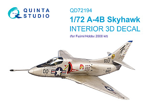 A-4B 3D-Printed & coloured Interior on decal paper (Fujimi/Hobby 2000)