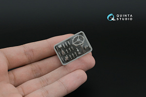 ZIL-130 family 3D-Printed & coloured Interior on decal paper (AVD) (with 3D-printed resin parts)