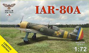 Model kit 1/72 IAR-80A (2x camo) Limited Edition (Sova-M)