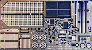 Additions 1/72 Sd.Kfz.Vomag with rear mounted 88mm Flak gun (designed to be used with Roden kits)