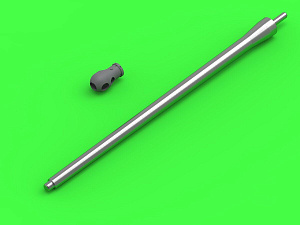 Military vehicle detailing sets (brass) 1/72 Sherman VC Firefly - Ordnance QF 17pdr (76.2mm) gun barrel