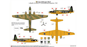 Model kit 1/72 Vickers Wellington Mk.IA/C (Airfix)