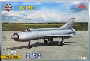Model kit 1/72 Mikoyan-Gurevich Ye-150 Soviet interceptor prototype  (Modelsvit) 