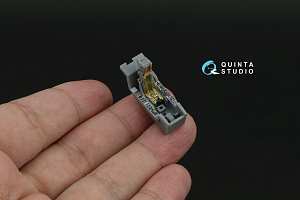 Mirage 2000C 3D-Printed & coloured Interior on decal paper (Dream Model)