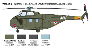 Model kit 1/72 Sikorsky HO4S-3 / HAS.7 / H-19 (Italeri)