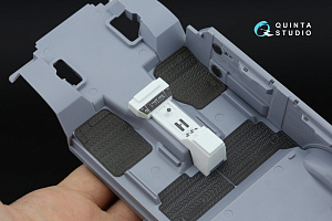 Range Rover Classic '92 3D-Printed & coloured Interior on decal paper (Aoshima)