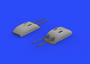 Additions (3D resin printing) 1/48 Focke-Wulf Fw-190A-5/U12 gun pods (designed to be used with Eduard kits) 