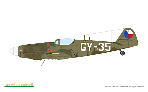 Model kit 1/48 Avia S-199 bubble canopy HYBRID edition kit (Eduard kits)