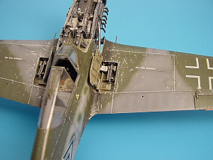 Additions (3D resin printing) 1/32 Focke-Wulf Fw-190D gun bay designed to be used with Hasegawa and Hobby 2000 kits) 