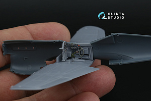 P-40N Warhawk 3D-Printed & coloured Interior on decal paper (Special Hobby)