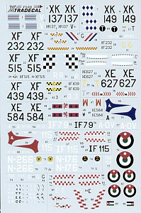 Decal 1/72 Hawker Hunter F.6 (13) (Xtradecal)