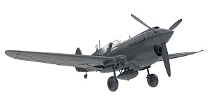 Model kit 1/48 Curtiss P-40N Warhawk (Royal Class, Dual Combo) (Eduard kits)