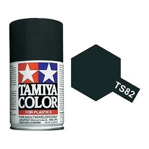 Spray paint TS-82 Rubber Black (Tamiya) (100ml)