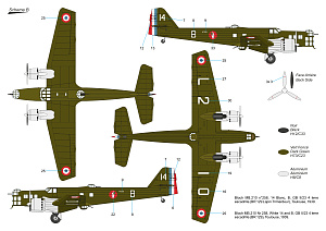 Model kit 1/72 PBloch MB.210 (Frrom-Azur)