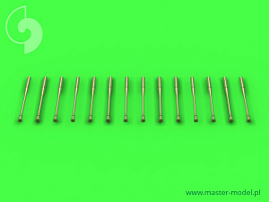 Aircraft detailing sets (brass) 1/72 Static dischargers - type used on MiG jets (14pcs) 