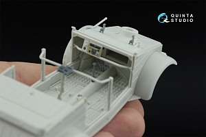 Kubelwagen Type 82 3D-Printed & coloured Interior on decal paper (Meng VS-016) (with 3D-printed resin parts) 
