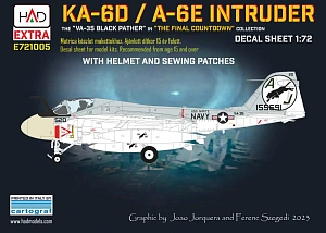 Decal 1/72 KA-6D/A-6E Intruder w/ helmet&sewing p. (HAD)