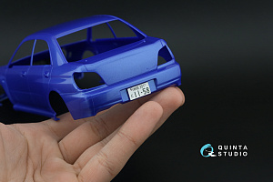 Subaru Impreza WRX STi GDB Bugeye 3D-Printed & coloured Interior on decal paper (Tamiya)