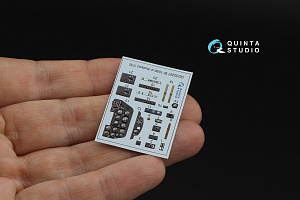 Bf 109K-4 3D-Printed & coloured Interior on decal paper (Kotare)