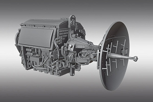 Additions (3D resin printing) 1/32 AWG-10 APG-59 Radar for McDonnell Phantom II F-4J/F-4S (Print Scale)