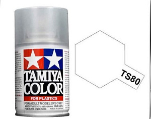 Spray paint TS-80 Flat Clea (Tamiya) (100ml)