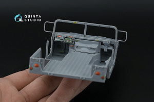 Humvee family 3D-Printed & coloured Interior on decal paper (ICM)