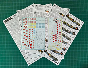 Decal 1/72 La-5 (Begemot)