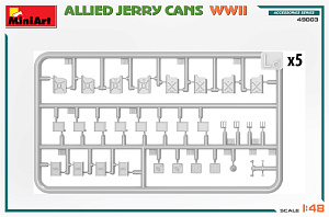 Diorama bases 1/48 ALLIES JERRY CANS WWII (MiniArt) 
