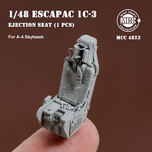 Additions (3D resin printing) 1/48 ESCAPAC 1C-3 Ejection Seat for Douglas A-4 Skyhawk (1pcs).